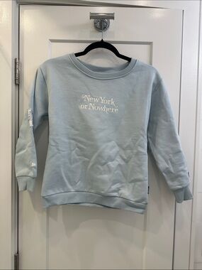 New Era Kids Light Blue "New York or Nowhere" Sweatshirt